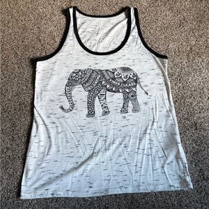 Elephant Tank Top in size small